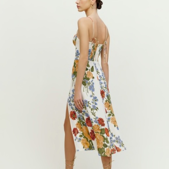 NWT Reformation Juliette Dress Color: Formosa - Picture 2 of 7